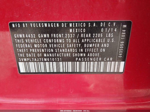 Volkswagen Jetta 2.0l Tdi