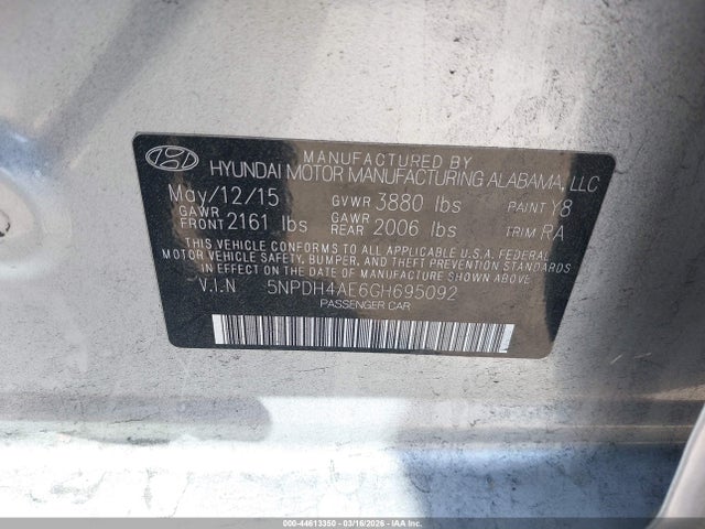 Hyundai ELANTRA Se