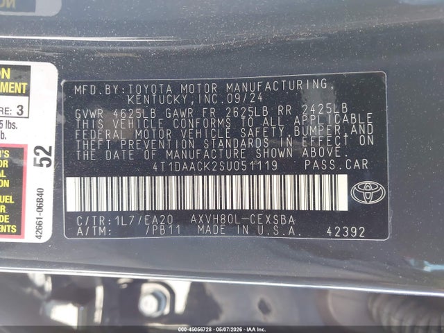 Toyota Camry Se