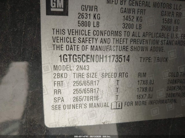 GMC Canyon Sle