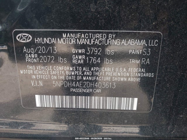 Hyundai ELANTRA Gls