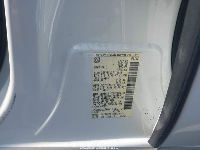 Nissan Frontier Sv 4x2