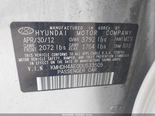 Hyundai ELANTRA Gls