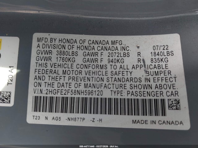 Honda Civic Sport