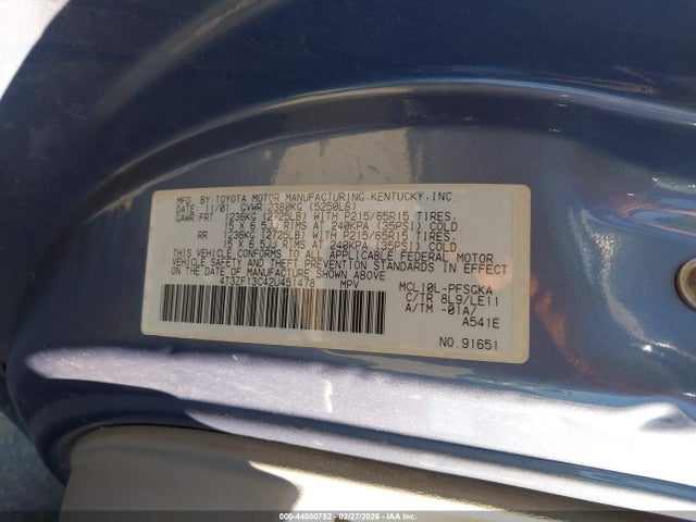 Toyota Sienna Xle