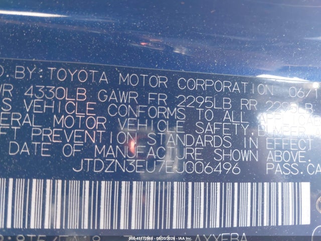 Toyota Prius v Three