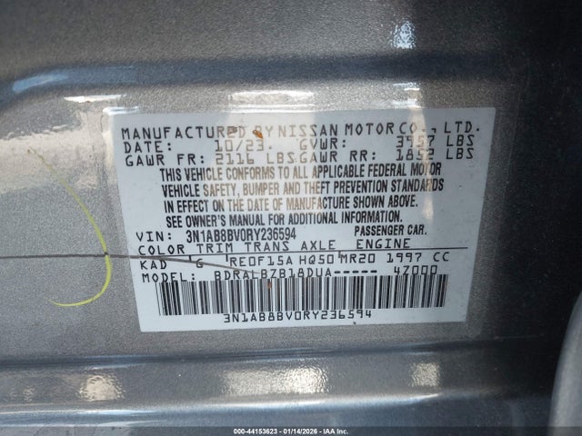 Nissan Sentra S