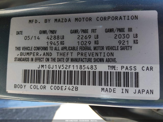 Mazda Mazda6 I Touring