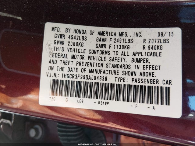 Honda Accord Touring