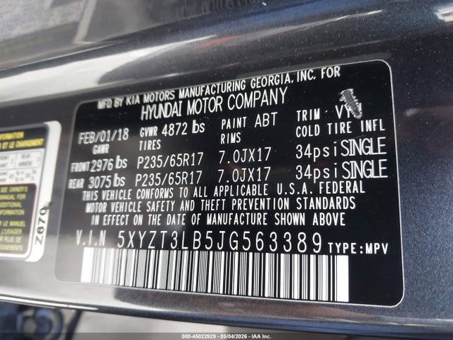 Hyundai SANTA FE 2.4l