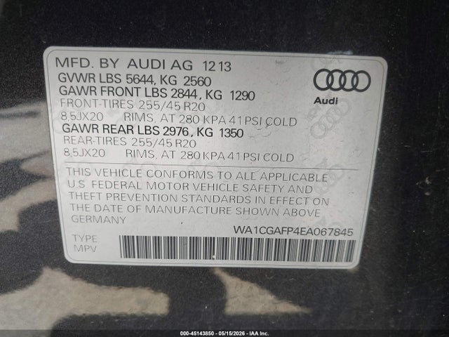 Audi Sq 3.0t Premium Plus
