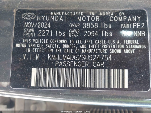 Hyundai ELANTRA Sel Sport