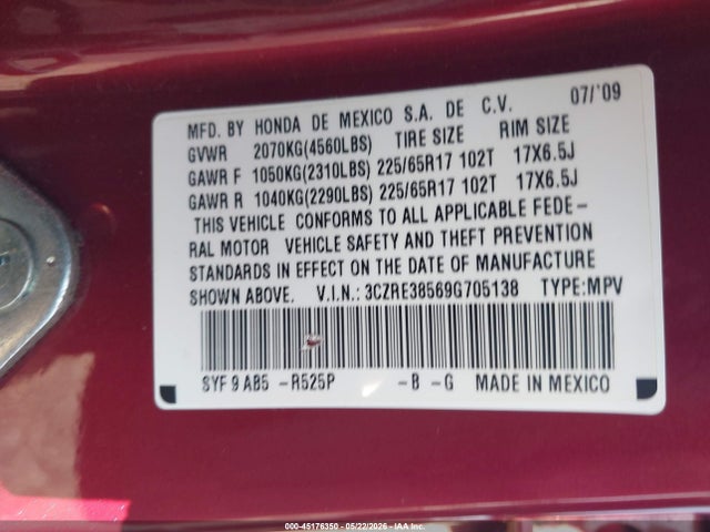 Honda CR-V Ex