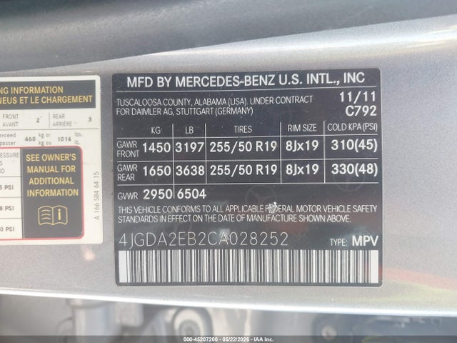Mercedes-Benz M-Class 4matic