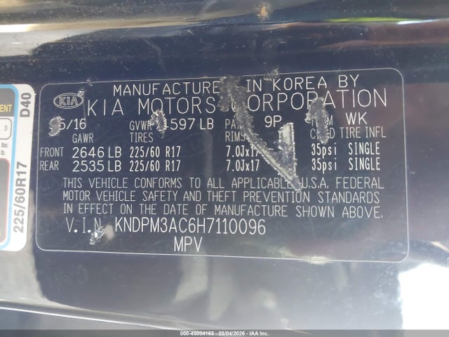 Kia Sportage Lx