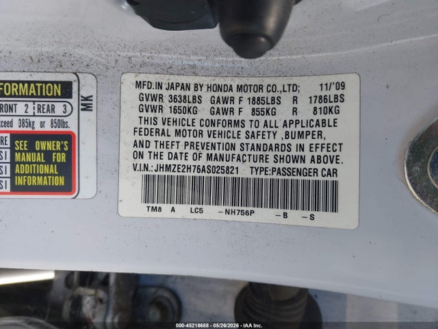 Honda Insight Ex
