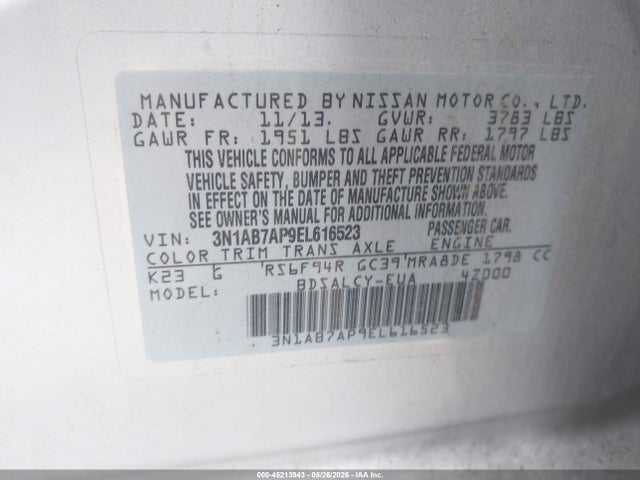 Nissan Sentra S