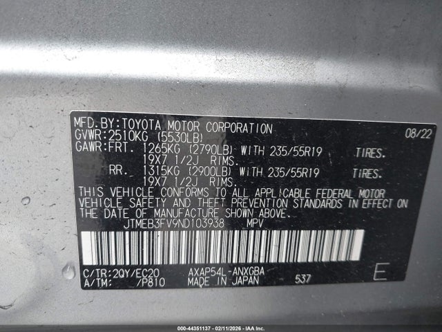 Toyota RAV4 Xse