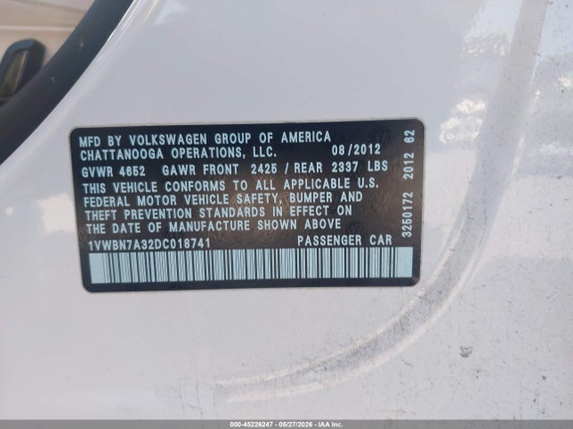 Volkswagen Passat 2.0l Tdi Se
