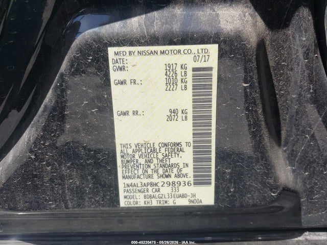 Nissan Altima 2.5 S