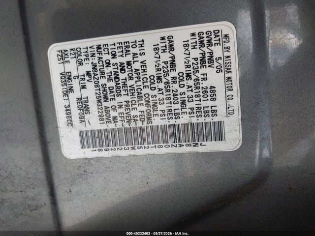 Nissan Murano Sl