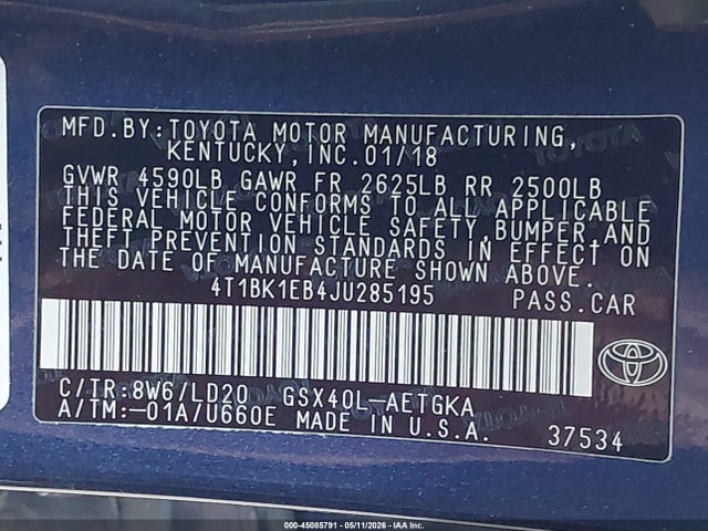 Toyota Avalon Xle