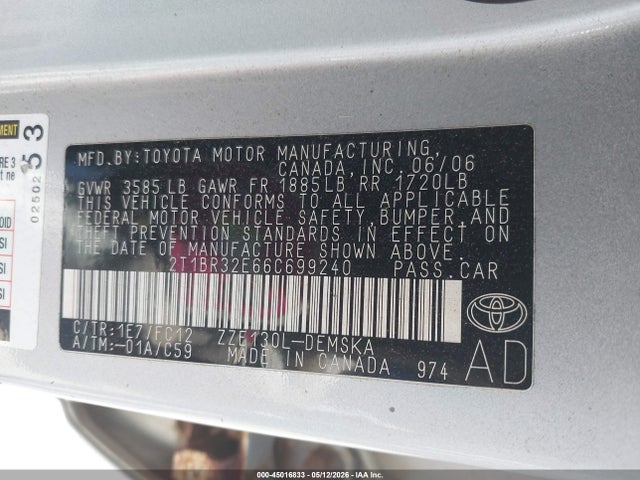 Toyota Corolla S