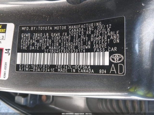 Toyota Corolla S