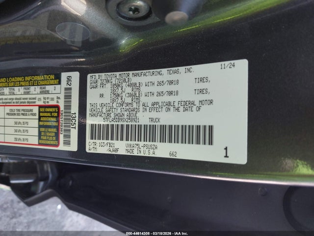 Toyota Tundra Sr5