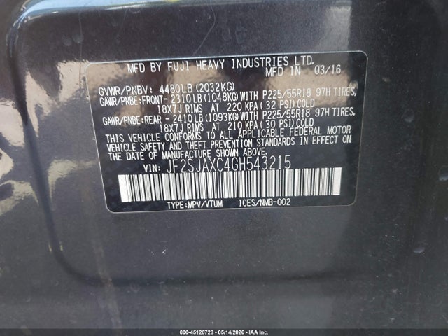 Subaru Forester 2.5i Touring