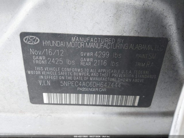 Hyundai SONATA Limited