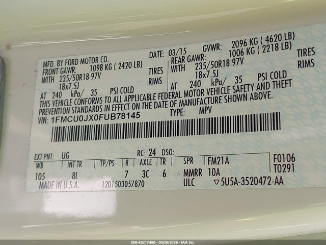 Ford Escape Titanium