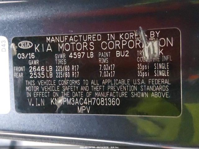 Kia Sportage Lx