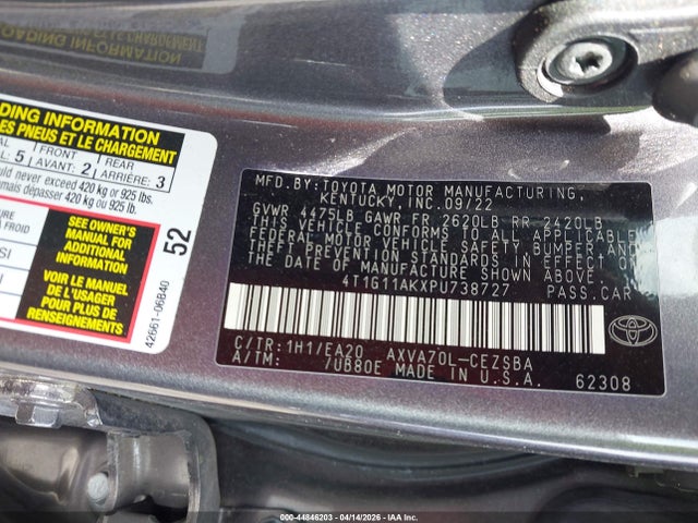 Toyota Camry Se