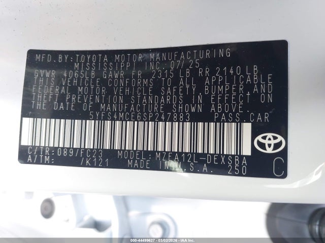Toyota Corolla Se