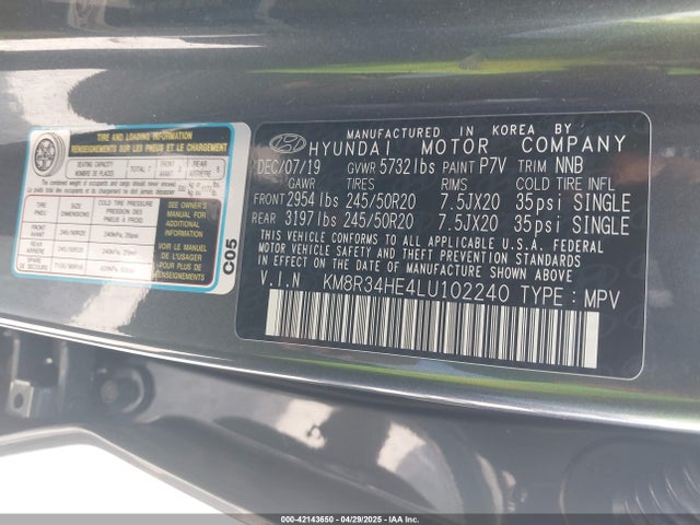 Hyundai PALISADE Sel