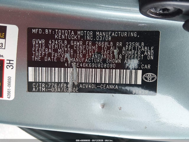 Toyota Camry Le