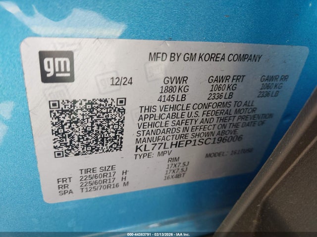 Chevrolet Trax Fwd Lt