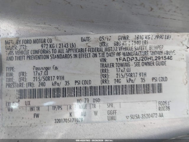 Ford Focus Titanium