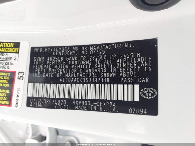 Toyota Camry Xse