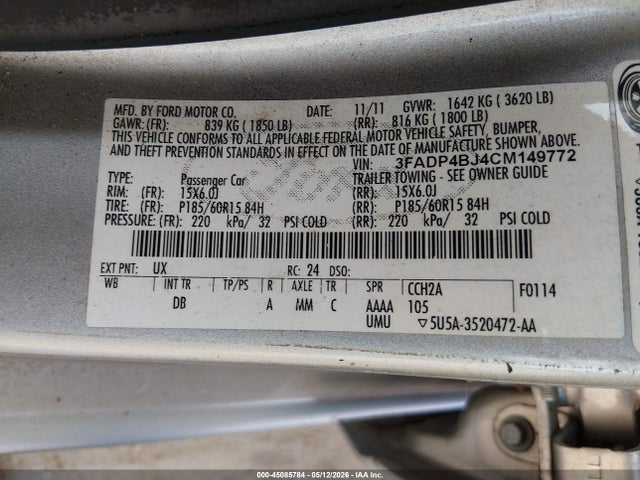 Ford Fiesta Se