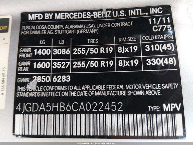 Mercedes-Benz M-Class 4matic