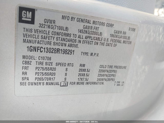 Chevrolet Tahoe Ltz