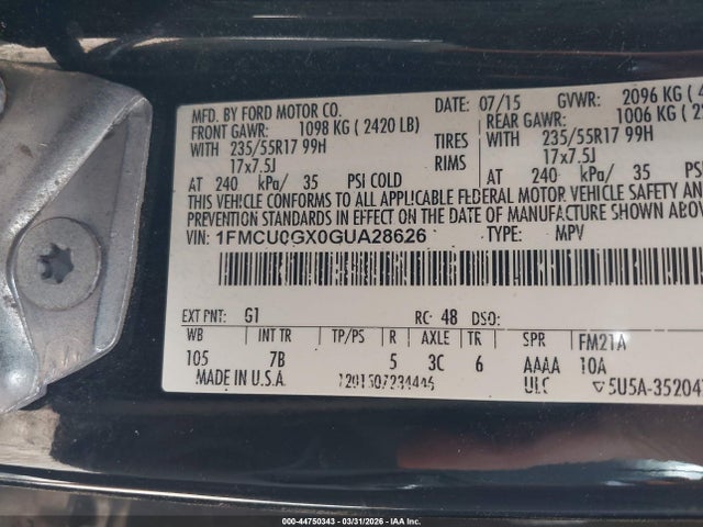 Ford Escape Se