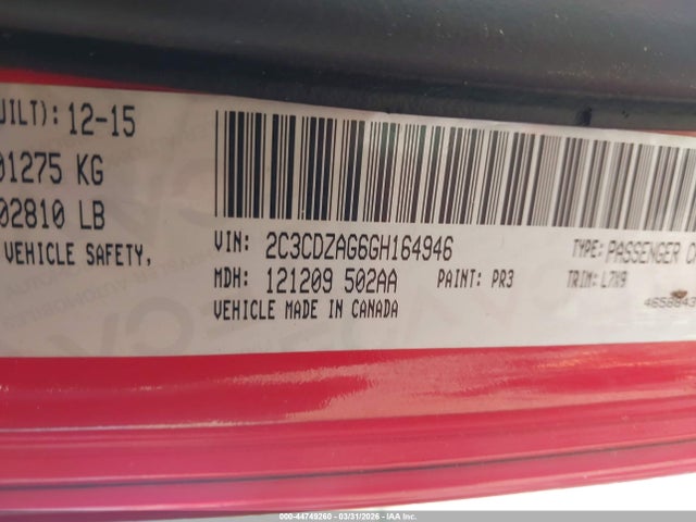 Dodge Challenger Sxt