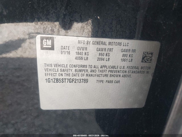 Chevrolet Malibu Ls