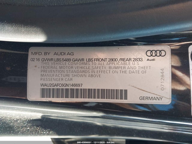 Audi A7 3.0t Premium Plus