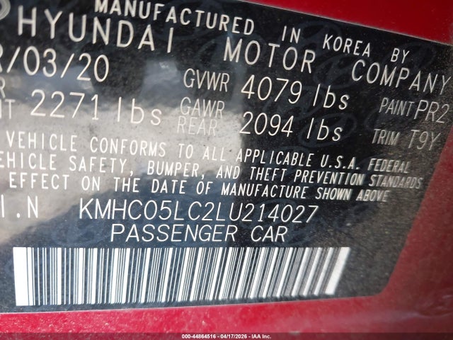 Hyundai Ioniq Limited