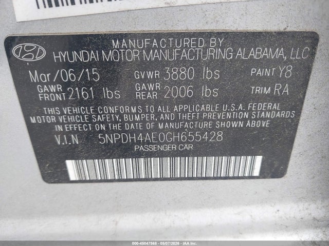 Hyundai ELANTRA Limited