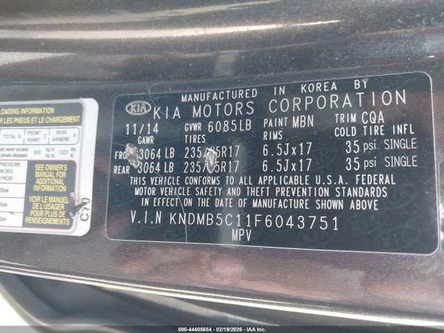 Kia Sedona Lx